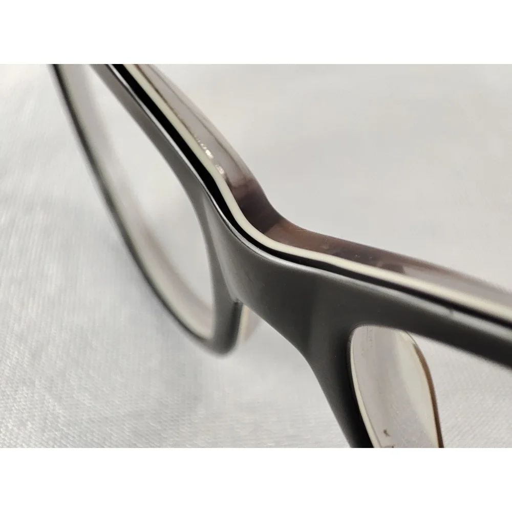 Guess Eyeglass Frames Women Black Gray Crystal Rhinestone Soft Rectangle Cat Eye